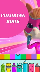 Kitties coloring book