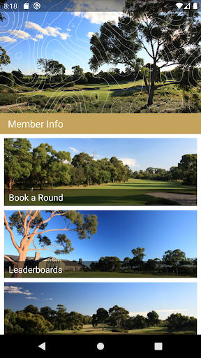 Spring Valley Golf Club Screen 2