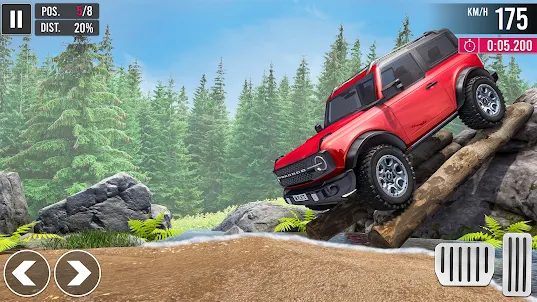 Jeep car games: 4x4 jeep game