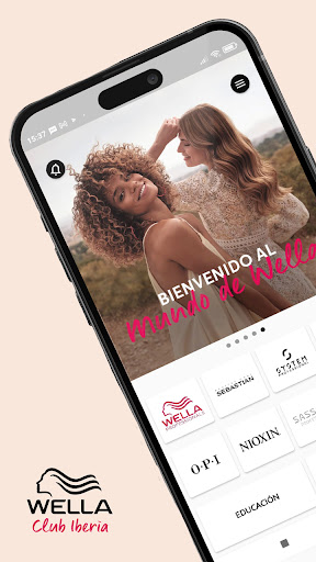 Android application Wella Red Club screenshort