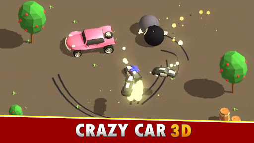 Crazy Car 3D  Wanted
