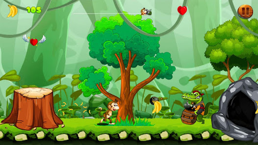 Captura de Pantalla 1 Jungle Monkey Run 2 : Banana A android
