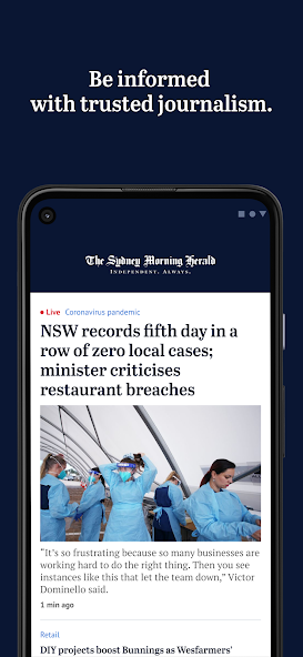 The Sydney Morning Herald 3.8.2 APK + Mod (Unlimited money) untuk android
