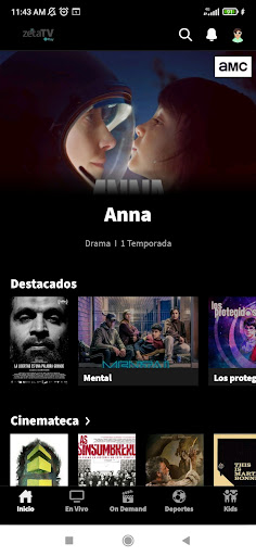 Android application ZetaTV Play screenshort