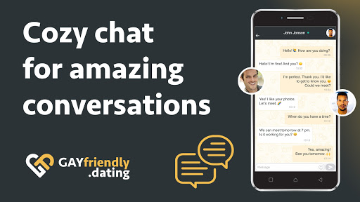 Gay guys chat & dating app - GayFriendly.dating 1.43.25 screenshots 3
