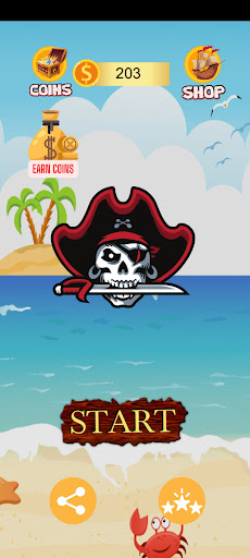 Android application Clash of Pirates screenshort