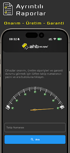 Android application AHB BİLİŞİM screenshort