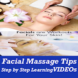 Facial Massage Steps and Tips Makeup Learning App icon