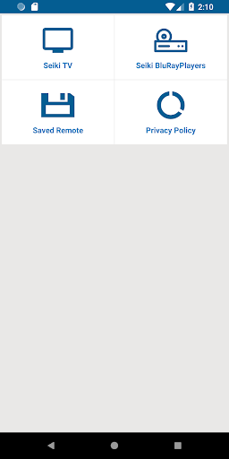 Android application Seiki TV Remote screenshort
