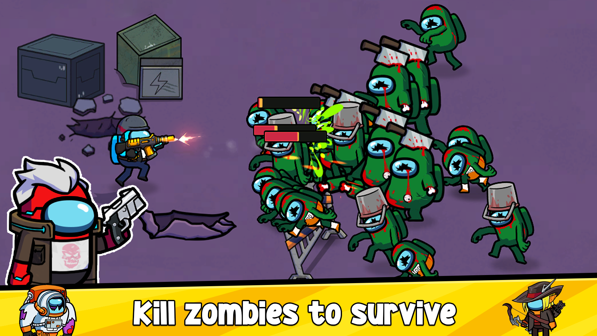 Impostors vs Zombies Survival APK