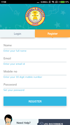 Android application DESHWAL'S screenshort