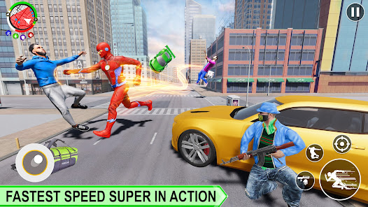 Light Speed Hero - Superhero  screenshots 4