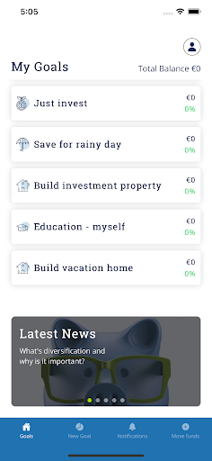 LifeGoals Investments Screen 2