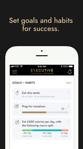 Executive Personal Trainer Screen 3