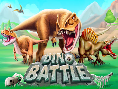 Dino Battle Mod + Apk(Unlimited Money/Cash) screenshots 1
