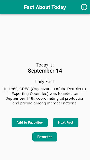 Fact About Today Screen 3