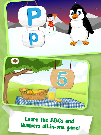 Screenshot of Preschool Alphabet & Numbers