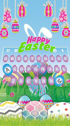 Easter Eggs Keyboard Theme Screen 2