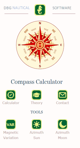 Compass Calculator 0.3.00 screenshots 1