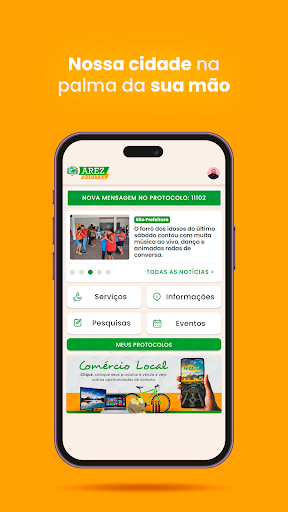 Android application Arez Digital screenshort