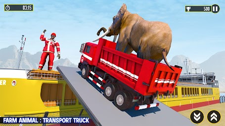 Animals Transport truck Games