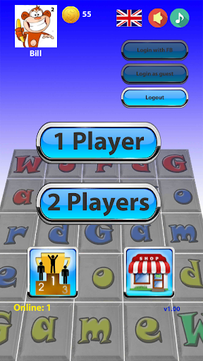 Android application WordGame screenshort
