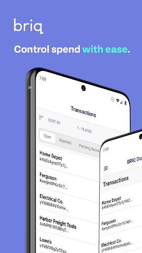 Android application Briq screenshort