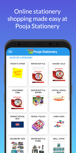 Android application Pooja Stationery Wholesale screenshort