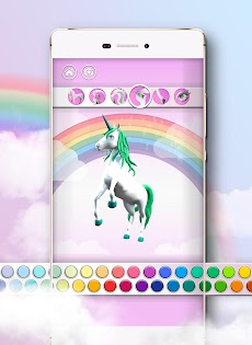 Unicorn 3D Coloring Bookのおすすめ画像3
