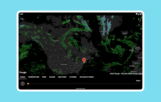 Today Weather - Datos de Weather.gov (NWS)