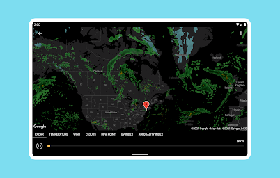 Today Weather:Data by NOAA/NWS