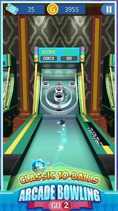 Arcade Bowling Go: Board Game - Screenshot 1