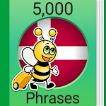 Cover Image of Download Learn Danish - 5,000 Phrases  APK