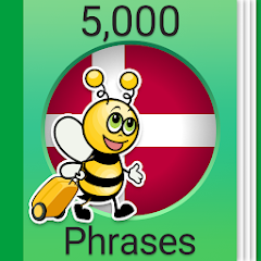 Learn Danish - 5,000 Phrases MOD