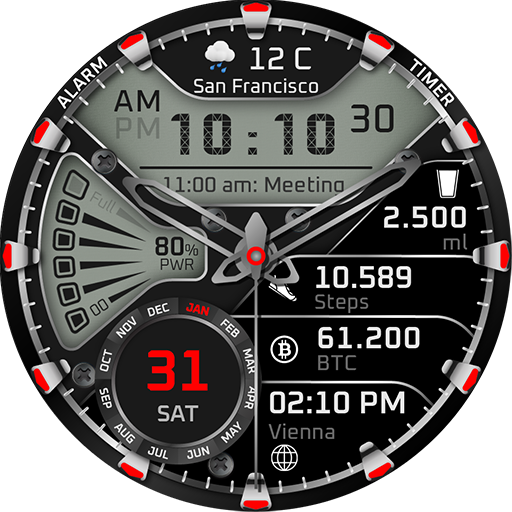 Fazer Premium Watch Face Laai af op Windows