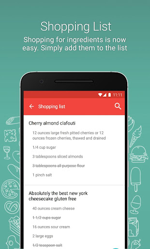 Screenshot of Dessert recipes