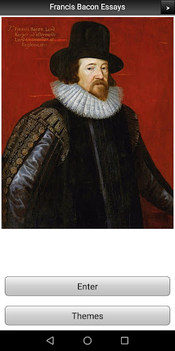 Android application Francis Bacon - Essays screenshort