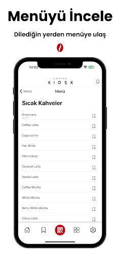 Coffee Kiosk Screen 3
