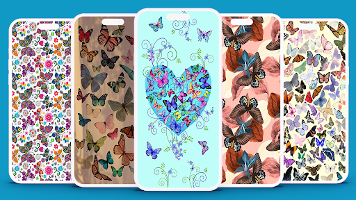Android application Butterfly Wallpaper screenshort