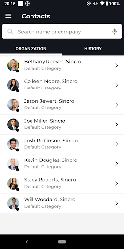 Sincro Video Calling Screenshot 3 - AppWisp.com