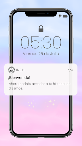 Android application INCH screenshort