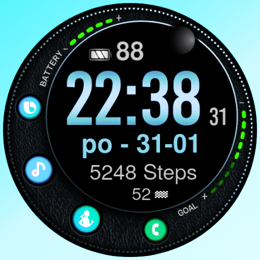 PW42 - Sport Digi Watch Face logo
