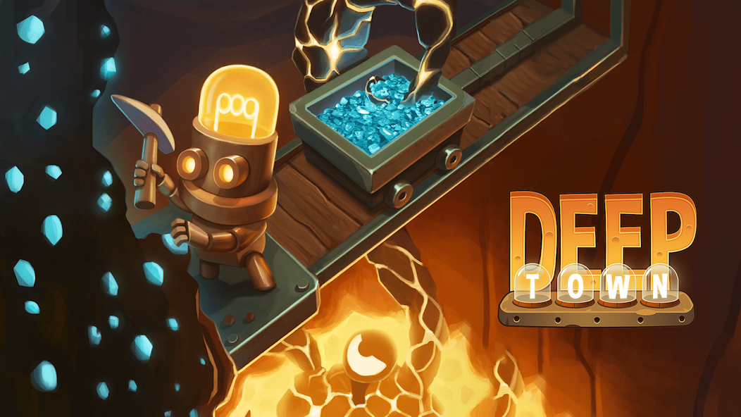 Deep Town: Шахтерская фабрика 6.2.02 APK + Мод (Unlimited money) за Android