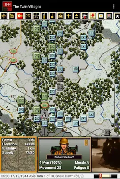 Panzer Campaigns - Bulge '44 - Screenshot 1