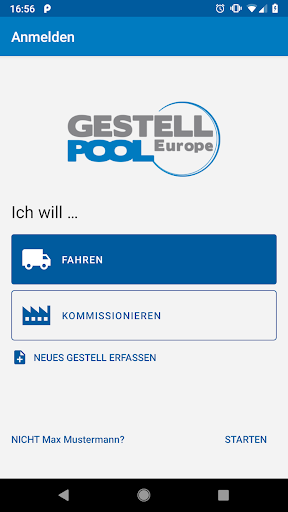 Android application GESA drive screenshort