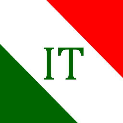 Learn Italian: vocabulary and logo