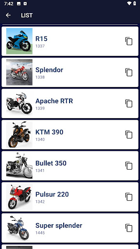India Bike Cars Driving code Screen 3