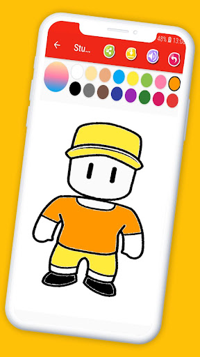 Stumble guys coloring book Screen 3