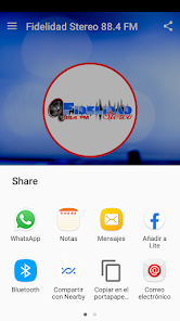 Captura 4 Fidelidad Stereo 88.4 FM android