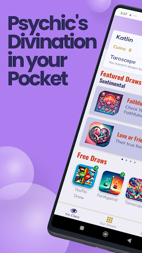 Android application Tarot & Direct Divination screenshort